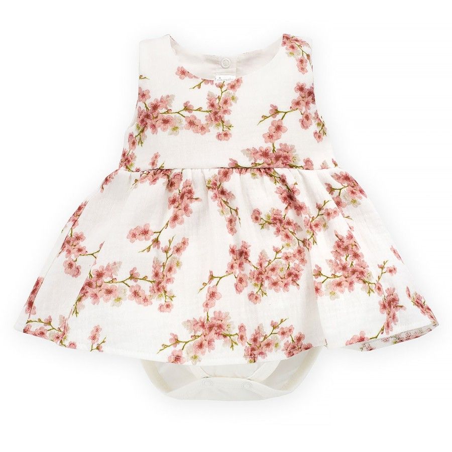Pinokio Summer Mood 86 Ecru strapless dress