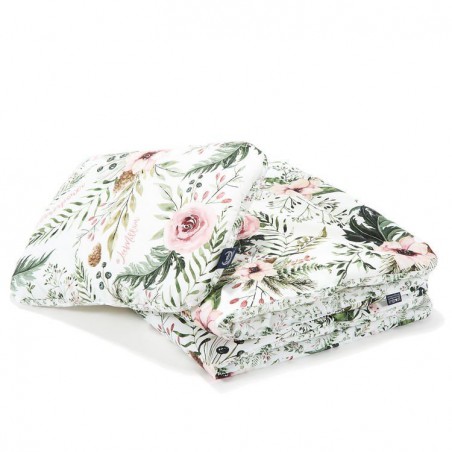 La Millou BEDDING WITH FILLING JUNIOR "M"  - WILD BLOSSOM & FOREST BLOSSOM