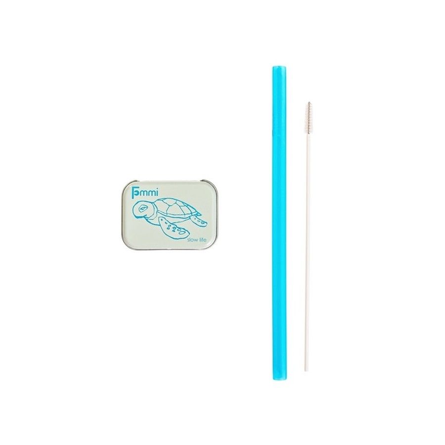Fommi A multi-use straw in a BLUE box