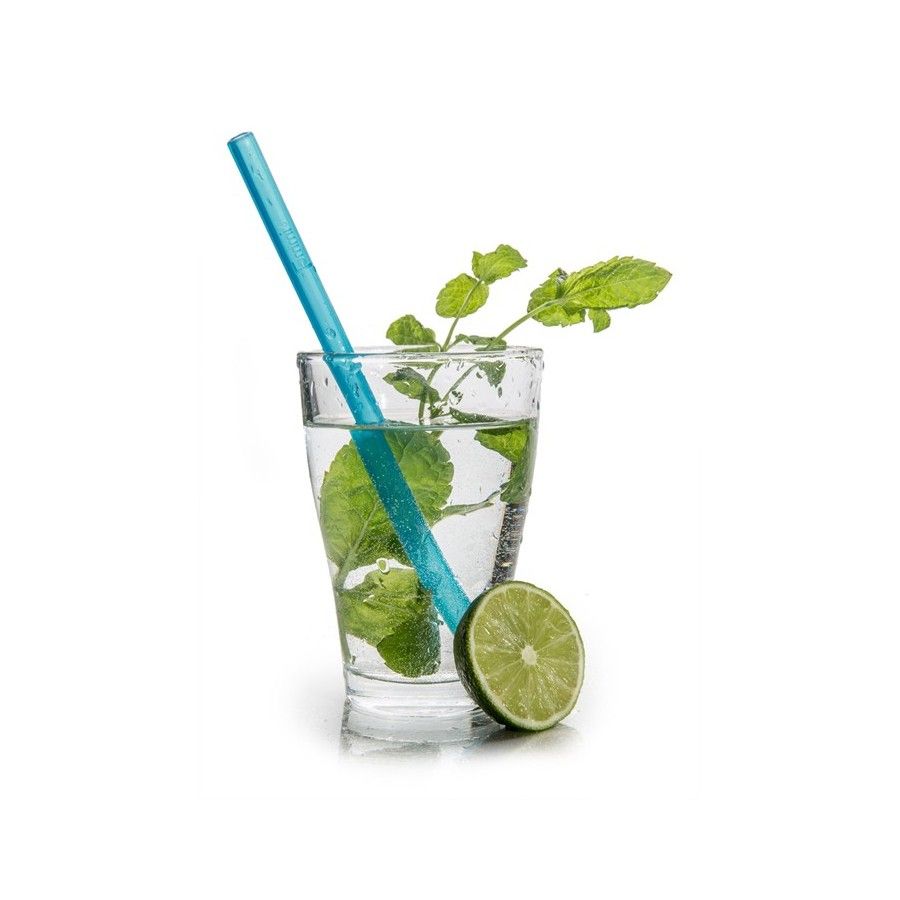 Fommi Słomka Wielorazowa w Pudełku Blue