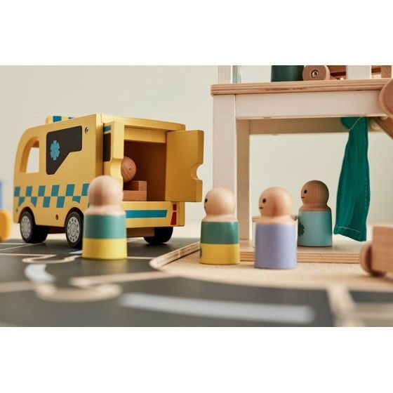 Kids Concept Ambulance de voiture jouet Aiden