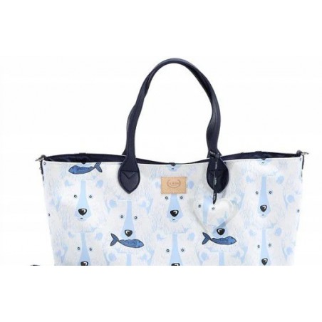 LA MILLOU TASCHE FÜR MUTTER - L - FEERIA - ARCTIC BEAR FAMILY