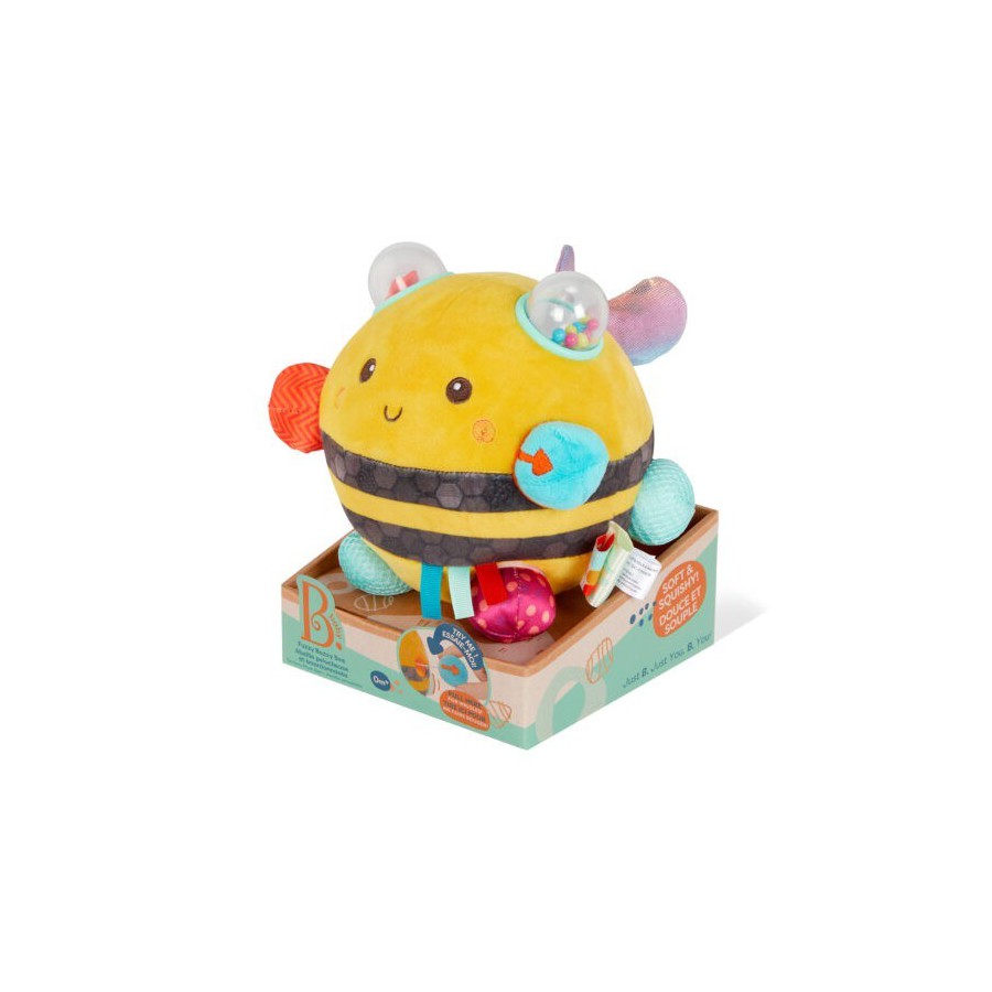 B.toys Fuzzy Buzzy Bee – brzęcząca PSZCZÓŁKA sensoryczna