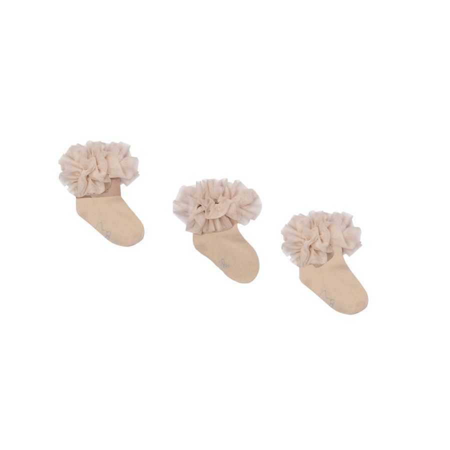 Mama's Feet Skarpetki Tutu - Beżowe Mama
