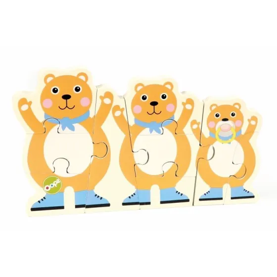 Oops Bilateral puzzle Bear 18m +