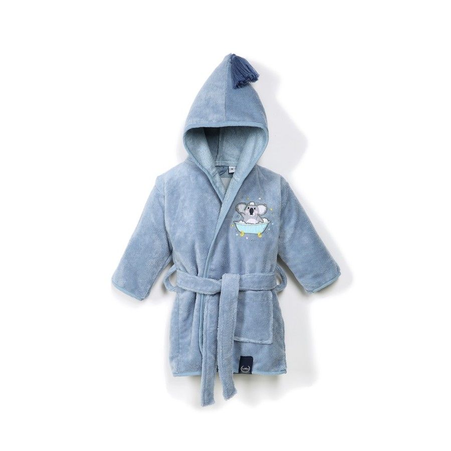 La Millou Bamboo - S - Dusty Blue Hello World