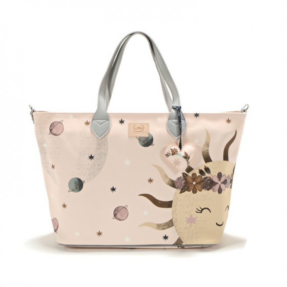BOLSO LA MILLOU PARA MADRE - L - FEERIA - FLY ME TO THE MOON NUDE