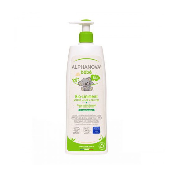 Alphanova Bebe Organiczna oliwka z wodą wapienną BIO-Liniment