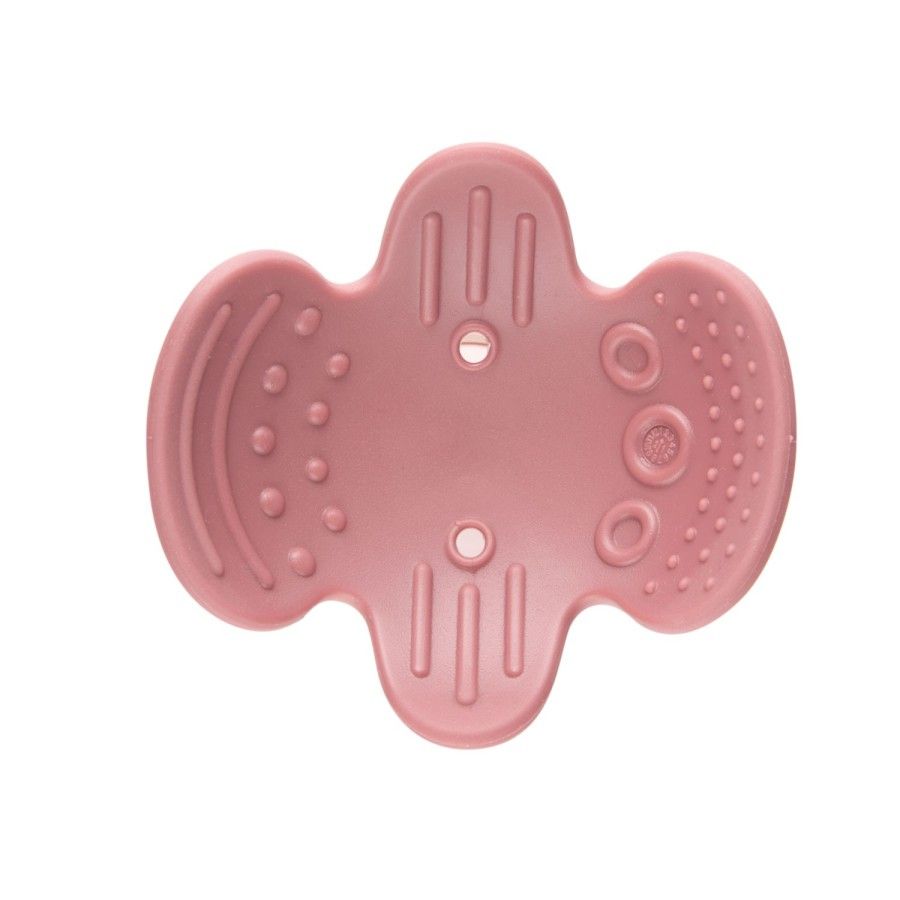 Canpol babies sensoryczna grzechotka z gryzakiem PINK