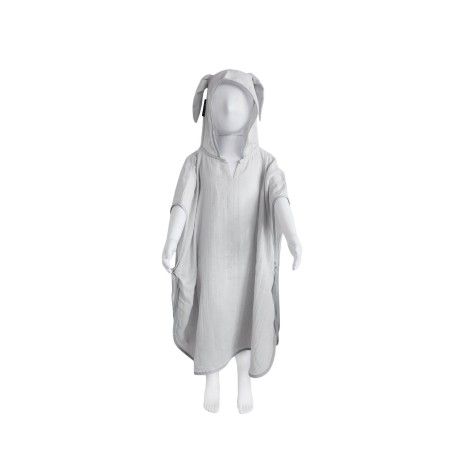 LULLALOVE PONCHE MUSSELINO CONIGLIO GRIGIO