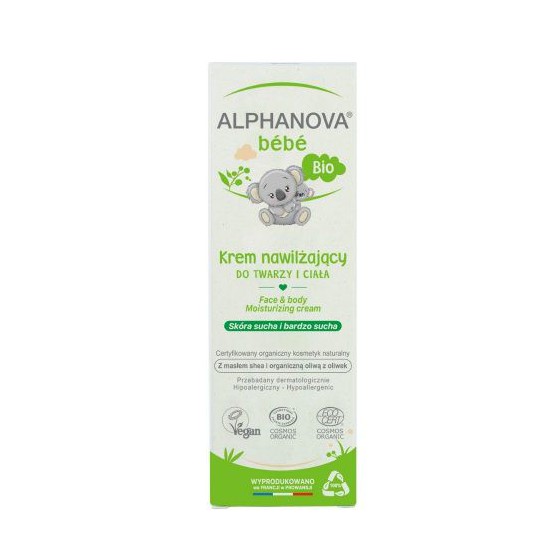 Alphanova Bebe, Mleczko Nawilżające do Skóry Atopowej, 200ml