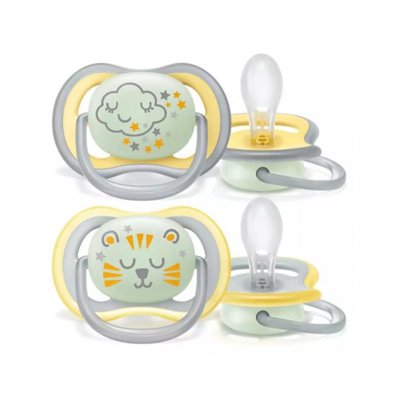 Sucettes Ultra Air - Lemon 6-18 m - 2pcs de Philips AVENT