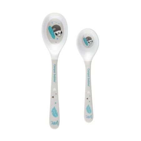 Canpol Una cucharadita de melamina 2 szt gris.