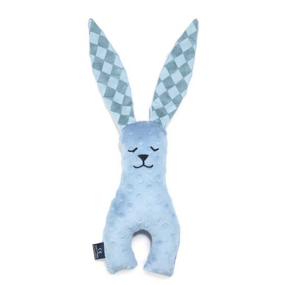 LA MILLOU MASKOTKA KRÁLÍK MINKY - WIND BLUE - PRINCE CHESSBOARD