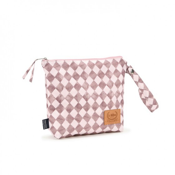 LA MILLOU WATERPROOF TRAVEL BAG S - PRINCESS CHESSBOARD