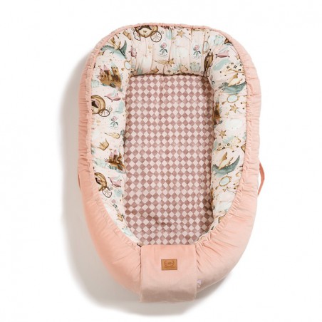 LA MILLOU COCON BEST NEST - M - PRINCESS - POWDER PINK VELVET