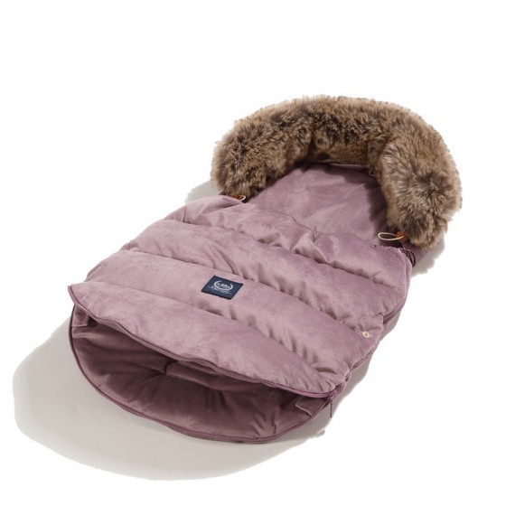 LA MILLOU VELVET COLLECTION - ASPEN WINTERPROOF STROLLER BAG COMBO - FRENCH LAVENDER