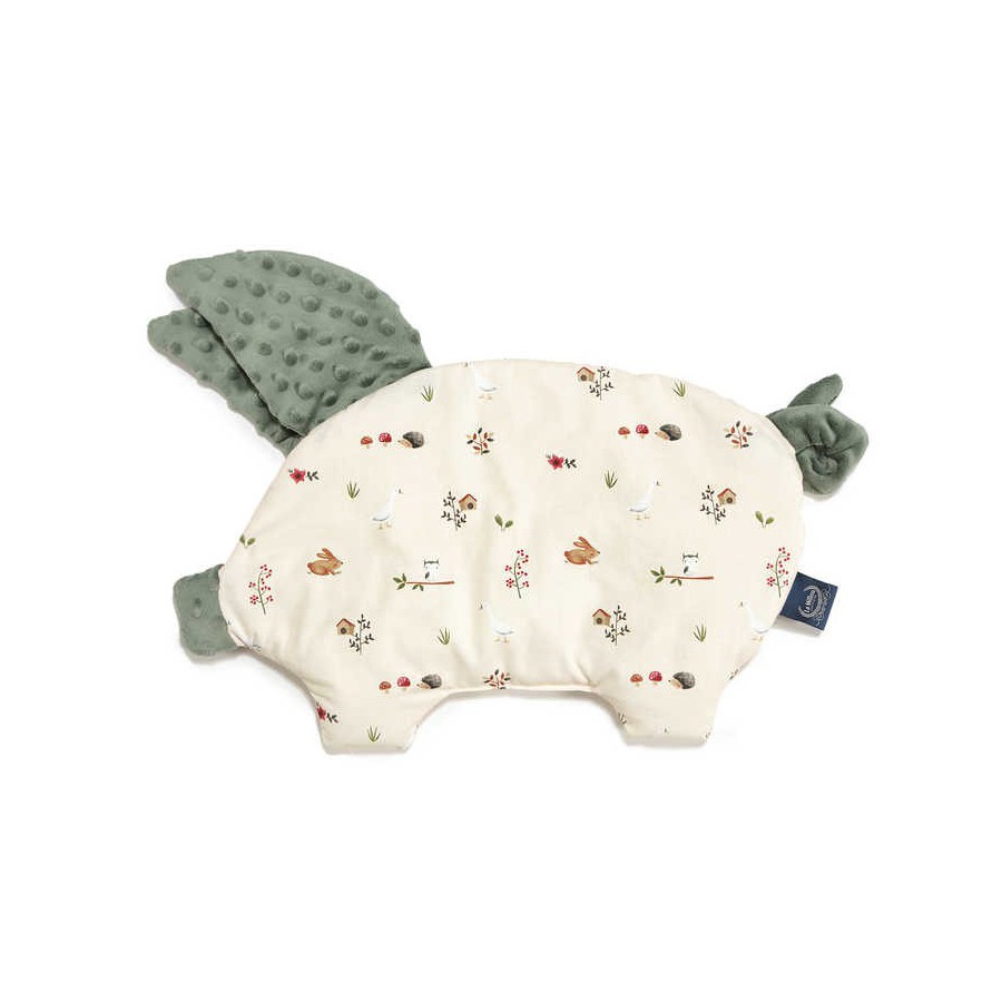 LA MILLOU PODUSIA SLEEPY PIG - FARMLAND - KHAKI