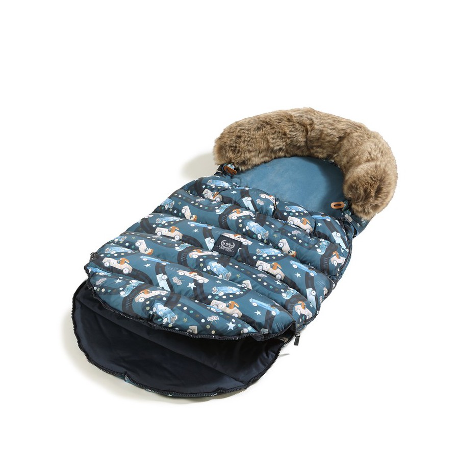 LA MILLOU ASPEN WINTERPROOF STROLLER BAG UNI - ON THE ROAD - DENIM