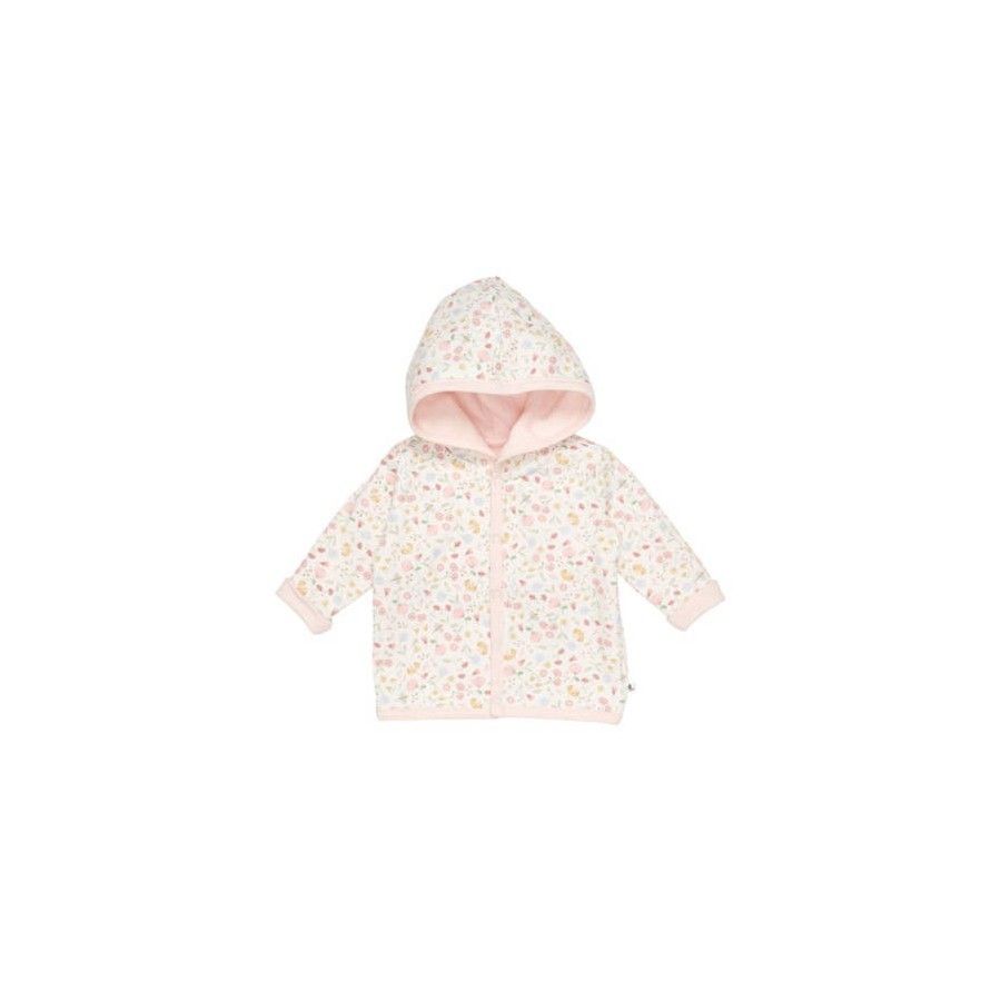 Little Dutch Vändbar tröja Blommor & Fjärilar Rosa 62cm