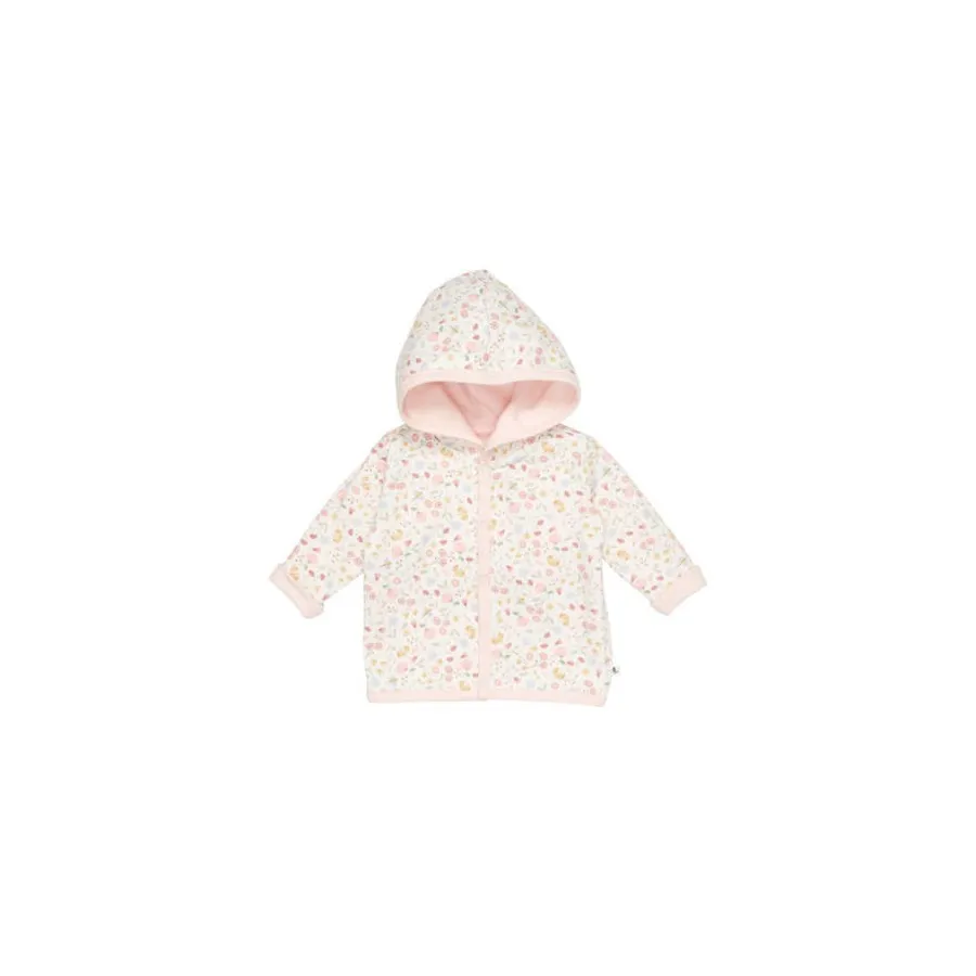 Little Dutch Dwustronna bluza Flowers & Butterflies Pink 74cm