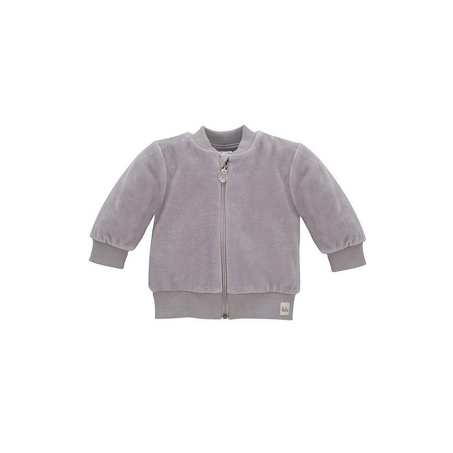 Pinokio BLUZA ROZPINANA HELLO SZARY 56