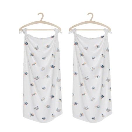 SNAP HET MOMENT Blueberry Dream Muslin Swaddle 2-pack
