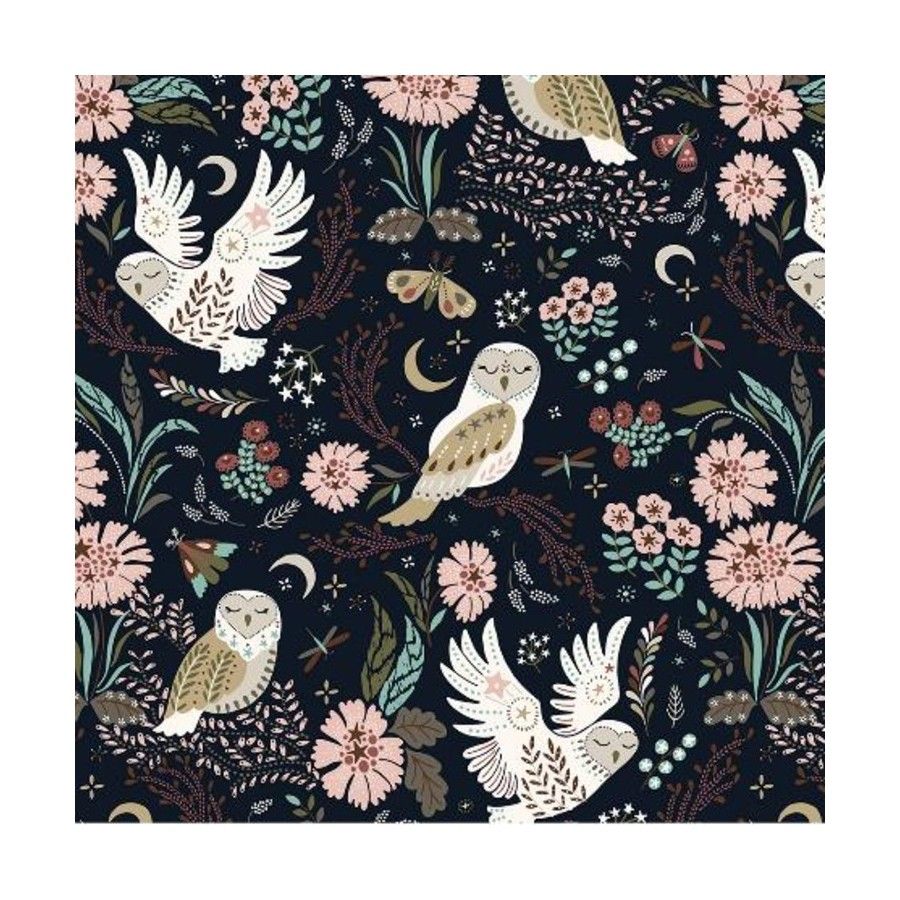 LA MILLOU OTULACZ BAMBOO MUŚLIN - MAGIC OWL