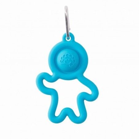 Fat Brain Toy Bubbles Dimpl Nyckelring Liliputek - Blå