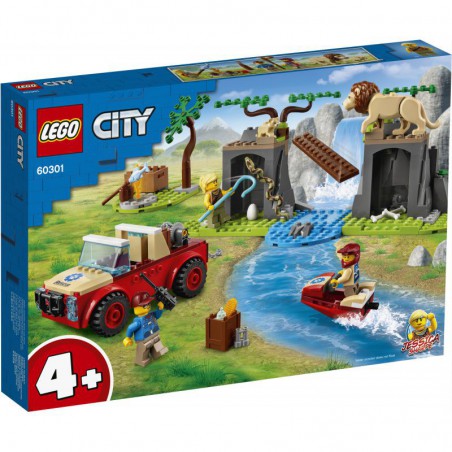 LEGO City - Terenówka ratowników dzikich zwierząt
