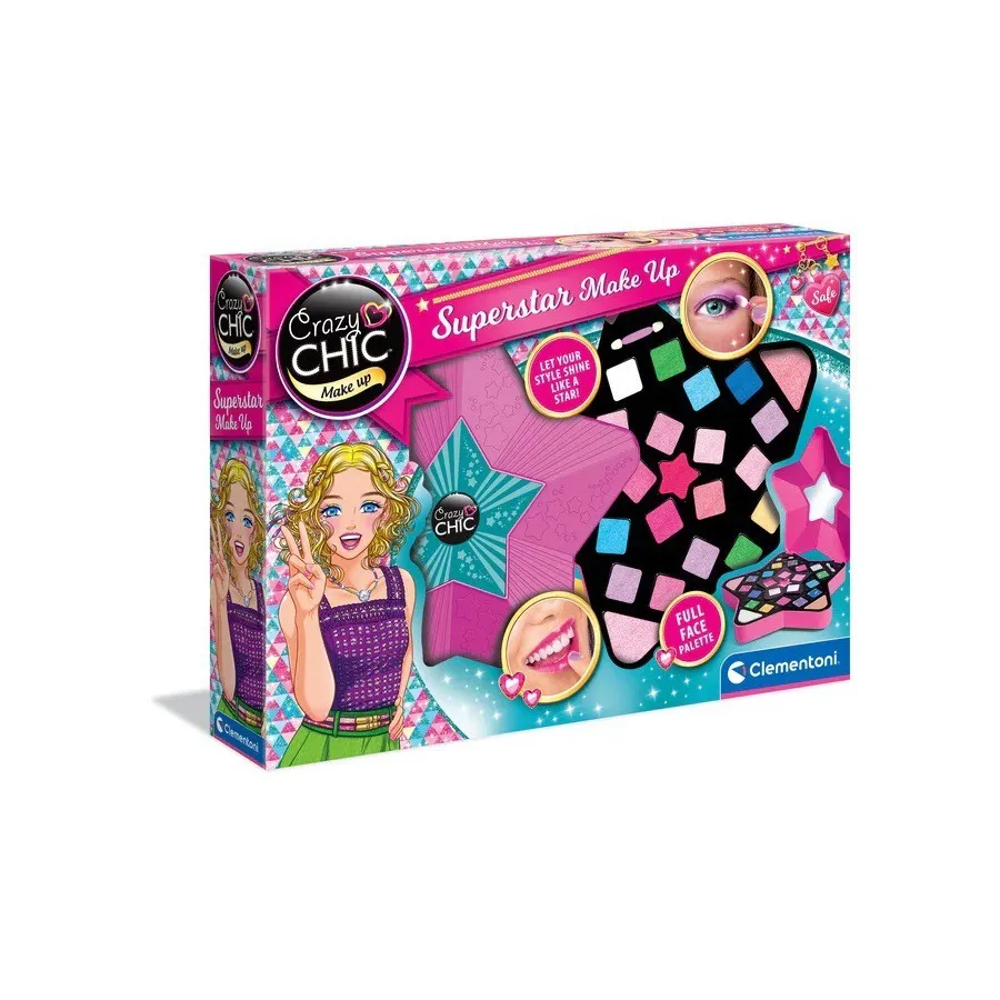 Clementoni - Crazy Chic - Superstjärn Make Up