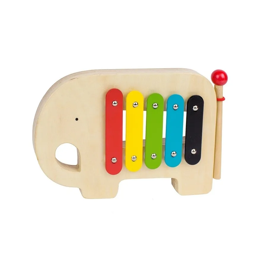 Petit Collage Címlapok fából készült elefánt - 736313543421