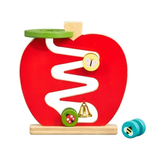 Petit Collage Drewniany Labirynt Jabłko