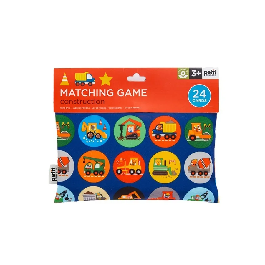 Petit Collage Gra Memory Pojazdy