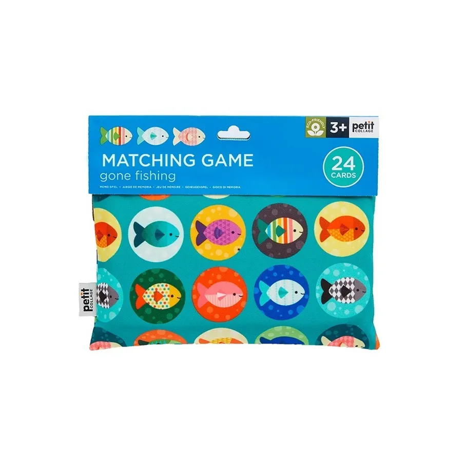 Petit Collage Paměťová hra Ryby