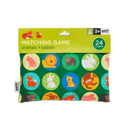 Petit Collage Memory game animals