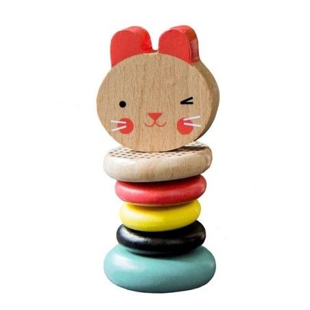 Petit Collage The Wooden Rabbit