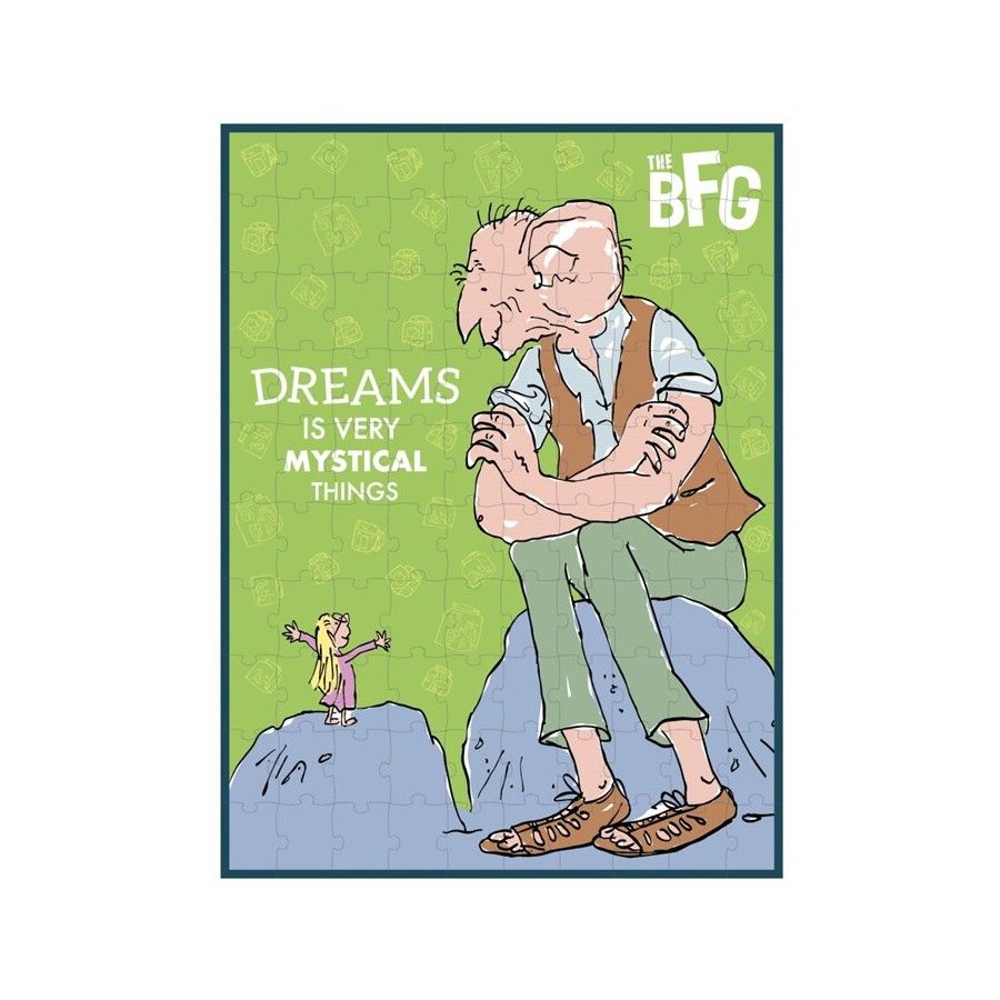 Petit Collage Puzzle Roald Dahl BFG Bardzo Fajny Gigant