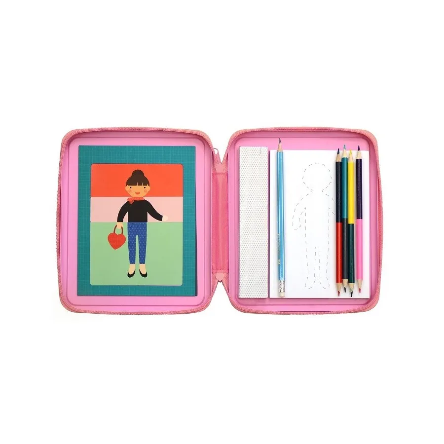 Petit Collage Design- und Zeichenset