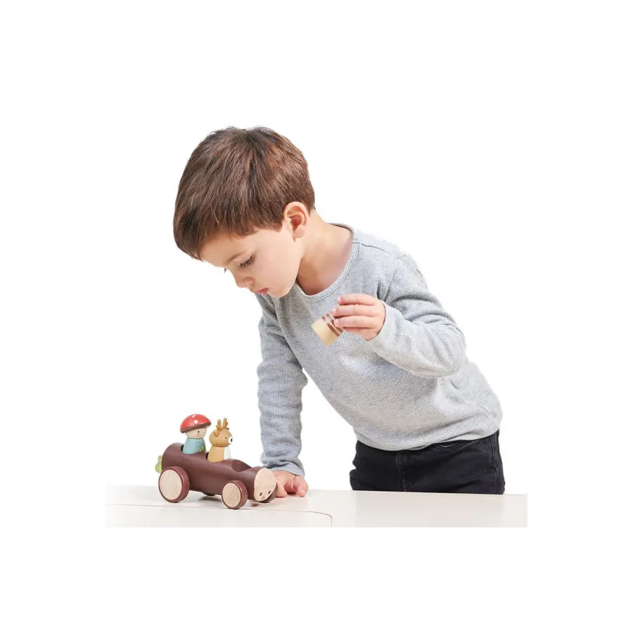 Tender Leaf Toys Fa erdei taxi - 191856083863