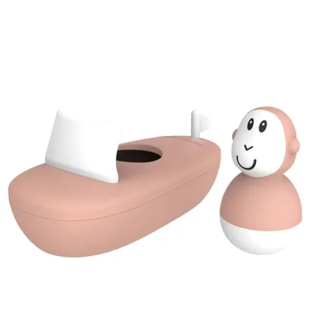 Matchstick Monkey - Bathing boat with a monkey Blush - a bath toy