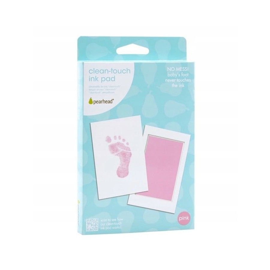 Pearhead Atramentowy Odcisk Clean-Touch Pink