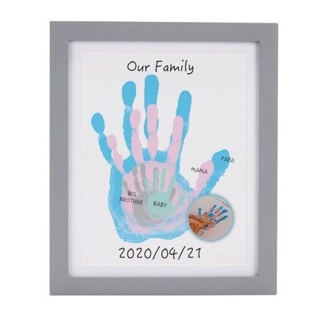 Marco de Pearhead para la mano de la familia