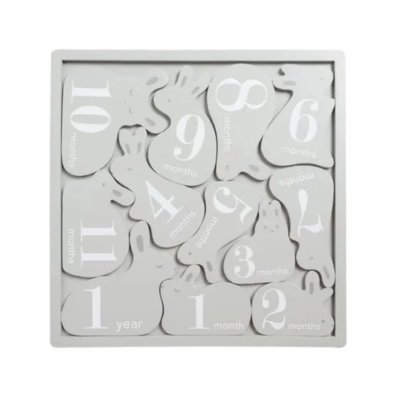 Pearhead Wooden Picture Stamp Jigsaw Puzzle