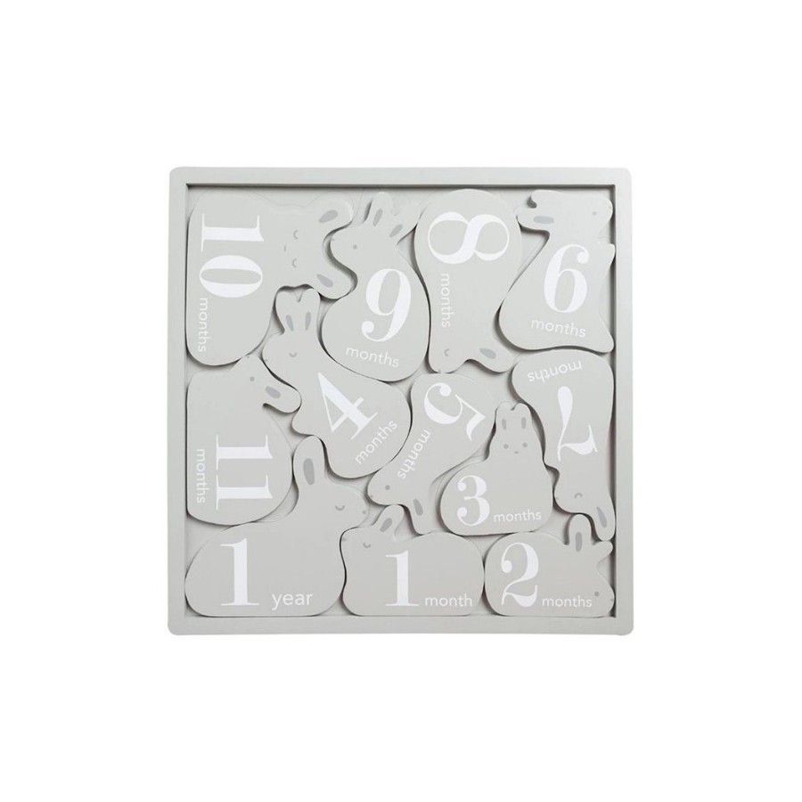 Pearhead Wooden Picture Stamp Jigsaw Puzzle