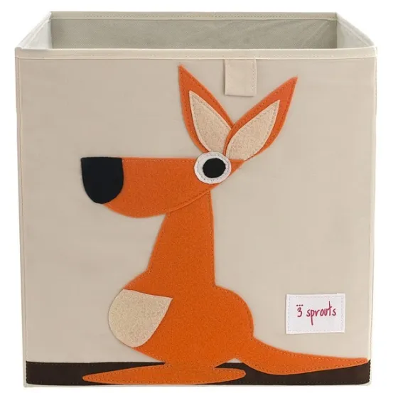 3 Sprouts Pudełko Na Zabawki Kangurek