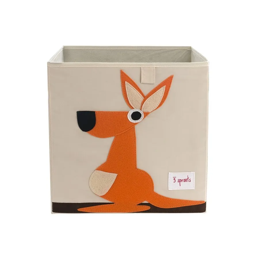 3 Sprouts Pudełko Na Zabawki Kangurek