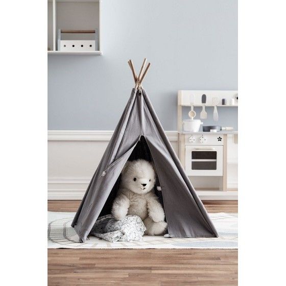 Kids Concept Tipi tipi mini szürke - 7340028726272