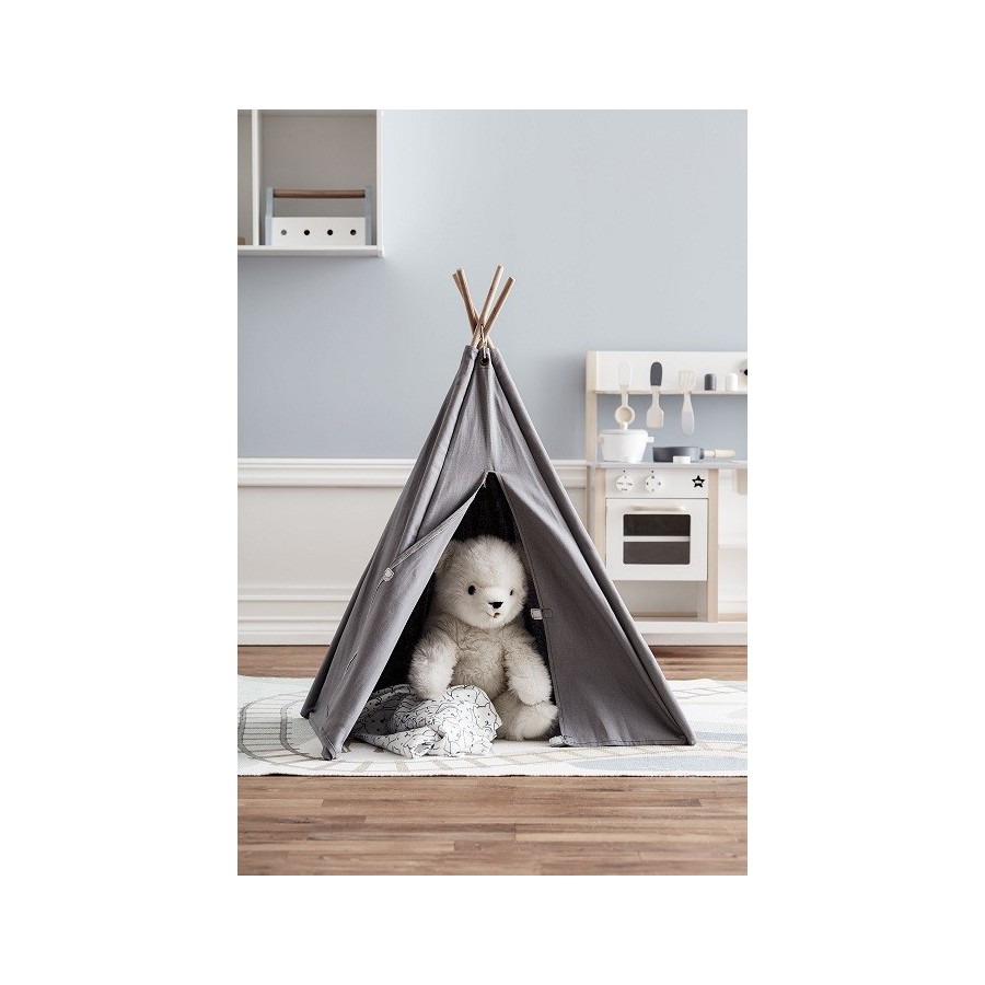 Kids Concept Namiot Tipi Mini Grey