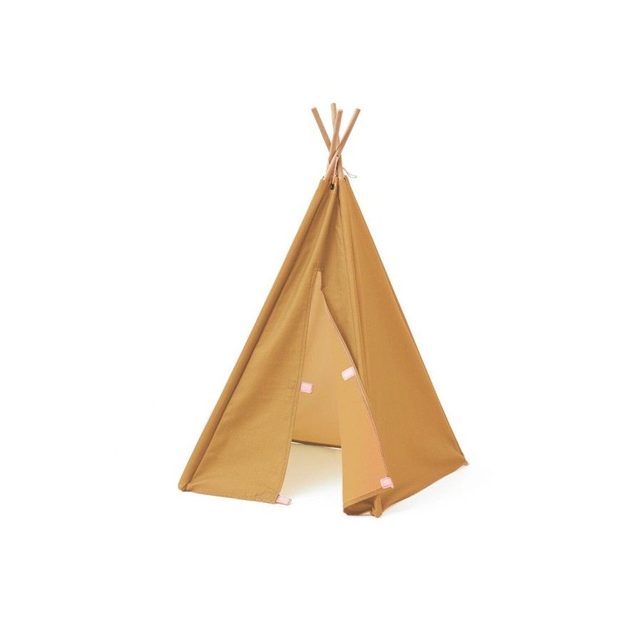 Kids Concept Tipi Mini Gelbes Zelt